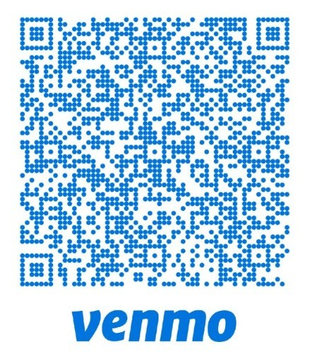 Scan to donate with Venmo